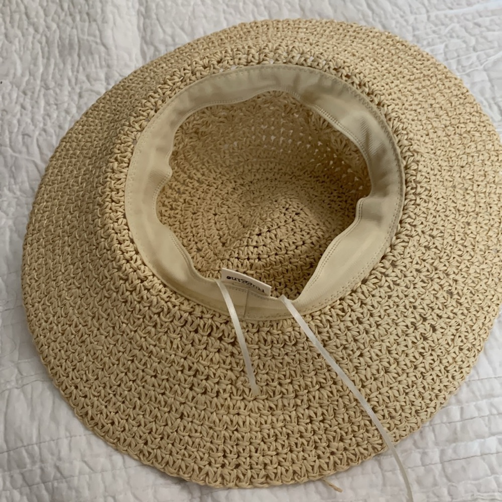 Packable Straw Beach Hat - image 2